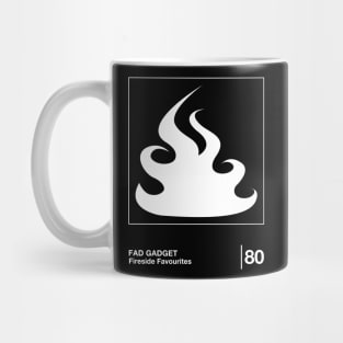 Fad Gadget / Minimalist Graphic Artwork Fan Design Mug